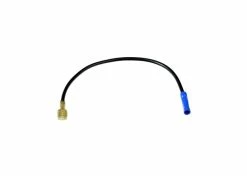 Mon Ster 20 Cm Black Battery Wire With Spade & Butt Splice Connectors