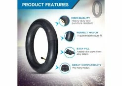 Mon Ster 12-1/2" X 3.0 (12-1/2" X 2.25/2.75) Scooter Inner Tube - Heavy Duty Thorn Resistant With Angled Valve Stem -tools mobility Shop j45 5302 i2