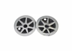 Pride Mobility Set Of Two 10 X 3 (3.00-4) Drive Wheel Assemblies For The Jazzy Select (Used) -tools mobility Shop u57 3562 3