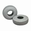 Primo Set Of Two 3.00-4 (10"x3", 260X85) Foam-Filled Mobility Tires With Powertrax C248 Tread (Used) -tools mobility Shop u57 3694 1 1