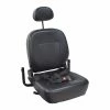 Pride Mobility 18"x18" Hi-Back Black Vinyl Limited Recline Comfort Seat Assembly For Jazzy Power Chairs (Used)