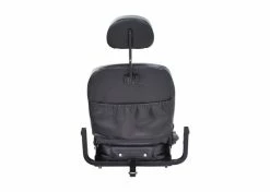 Pride Mobility 18"x18" Hi-Back Black Vinyl Limited Recline Comfort Seat Assembly For Jazzy Power Chairs (Used) -tools mobility Shop u57 3744 3