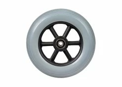 Mon Ster 6" Front Anti-Tip Wheel Assembly For Jazzy, Jet, And Quantum Power Chairs (Used) -tools mobility Shop used 6inch antitip wheel assembly jazzy1103 4 3