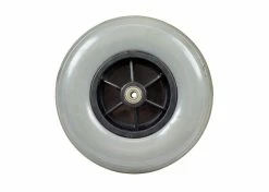 Mon Ster 8" X 2" (200x50) Rear Caster Wheel Assembly For Jazzy And Jet Power Chairs (Used) -tools mobility Shop used caster wheel assembly rear jazzy power chairs 4 3