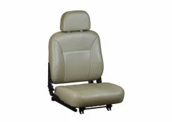 18"X18" Gray Vinyl Semi-Recline Van Seat Assembly For The Invacare Pronto M71, M91, & M94 Power Chairs (Used)