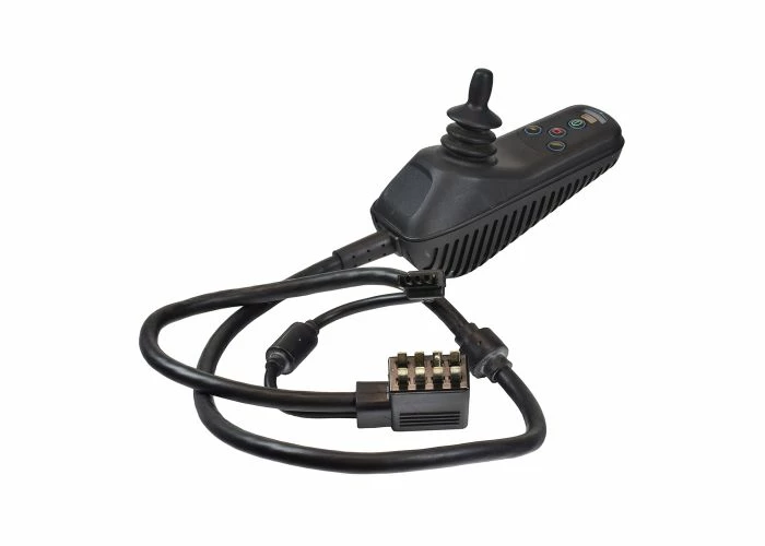 Mon Ster 4 Key 50 Amp VSI Joystick Controller With Right Angle Connector, No Program (Used) 4 Mon Ster 4 Key 50 Amp VSI Joystick Controller With Right Angle Connector, No Program (Used) - Image 2